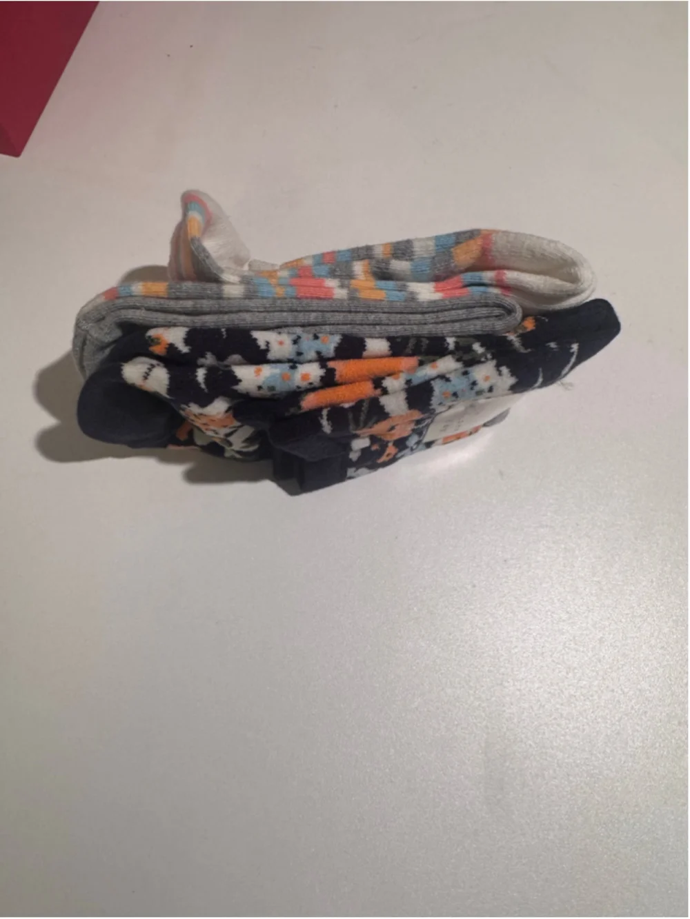 Women's A New Day Socks One Size Black Multi-color 3 Pairs